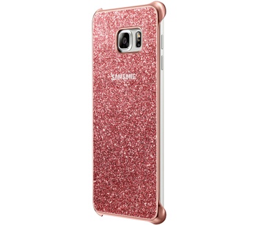 Samsung Galaxy S6 edge Plus Glitter Cover Roze
