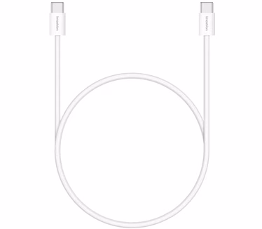 Imoshion Braided USB-C naar USB-C kabel 60W Wit
