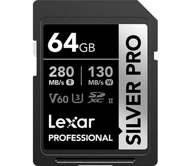 Lexar Professional Silver Pro SDXC UHS-II 64GB