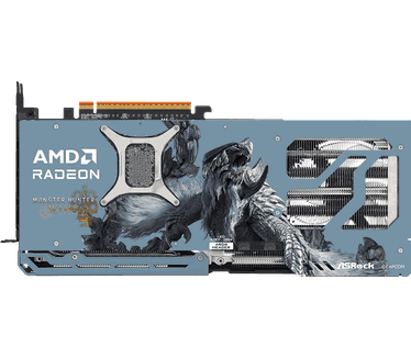 ASRock AMD Radeon RX 9070 XT Monster Hunter Wilds Edition 16GB