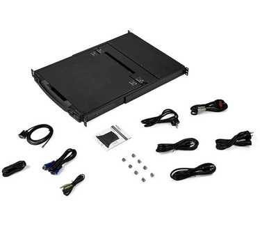 Startech.com 17" HD rackmonteerbare KVM console dual rail