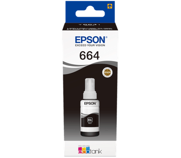 Epson T6641 Black ink bottle 70ml (C13T664140)