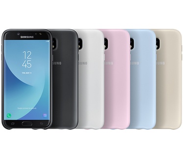 Samsung Galaxy J7 (2017) Dual Layer Cover (Galaxy J7) Zwart