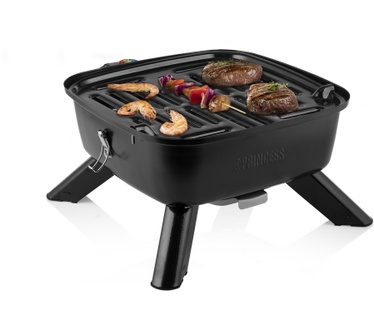 Princess 01.112256.01.001 Portable Hybride barbecue