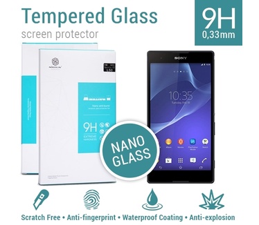 Nillkin Screen Protector Tempered Glass 9H Nano Sony Xperia T2 Ultra