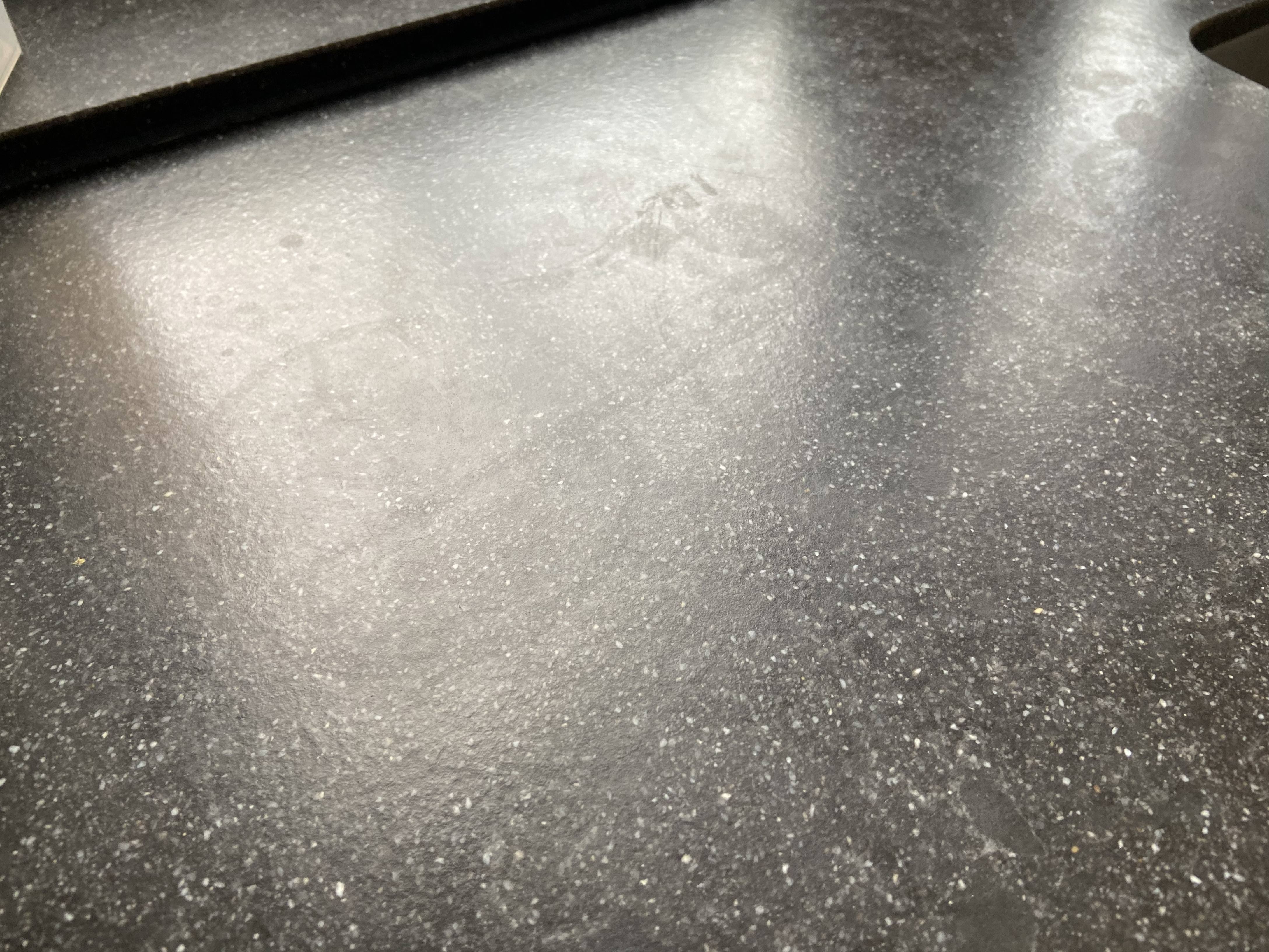 kringen in composiet aanrechtblad