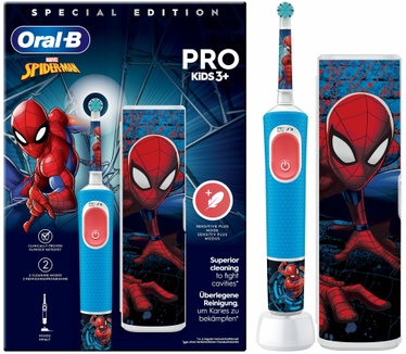 Oral-B Vitality Pro Kids - Spider-Man + Case