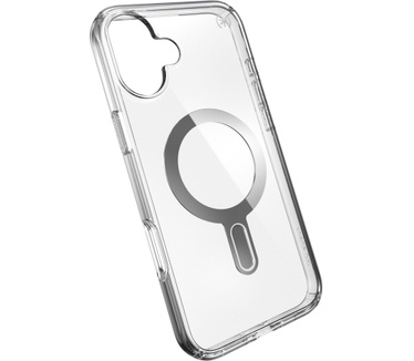 Speck Presidio Perfect Clear + ClickLock Apple iPhone 16 Plus Clear - with Microban