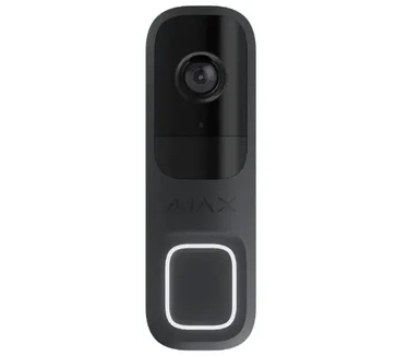 Ajax Doorbell Graphite (Antracietgrijs) – 4MP WiFi Deurbel met Camera