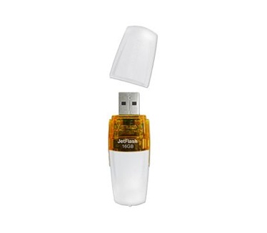 Transcend JetFlash V20 16GB Wit