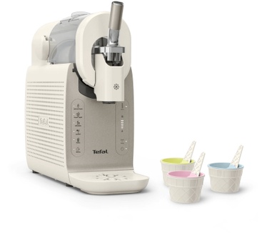 Tefal Freezi IG801A IJsmachine voor softijs & andere bevroren lekkernijen - Ingebouwde koeler - 5 programma's