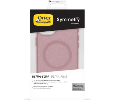 Otterbox Symmetry Series Clear voor MagSafe voor iPhone 16 Plus, Thimbleberry