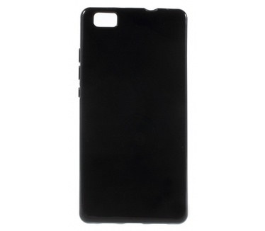 Kees Mat Gel Hoesje Huawei P8 Lite - Zwart