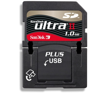 Sandisk Ultra II SD Plus USB 1 GB