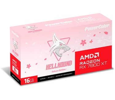 Powercolor Radeon RX 7800 XT Sakura