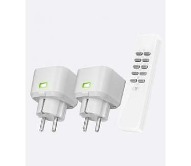 KlikAanKlikUit - Stekkerdimmerset – 100 Watt led | ACC2-250R