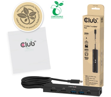Club 3D 7-1 USB-C® naar HDMI™-hub