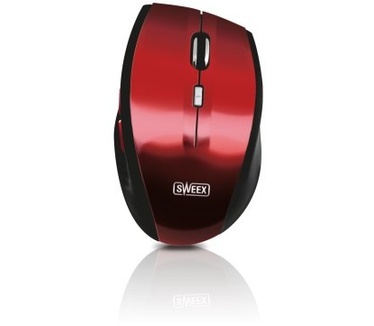 Sweex MI442 Wireless Mouse (Rood)