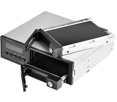 Silverstone SST-FSR202 5.25 Zoll Hot-Swap RAID 0/1 für 2x 2.5 - Laufwerks-Gehäuse - 2,5\"