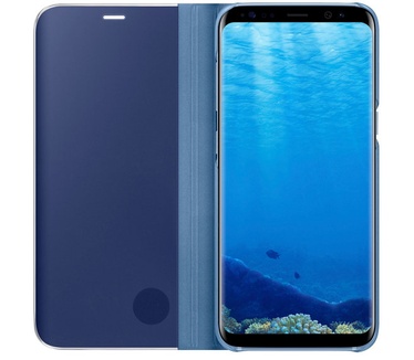 Samsung Galaxy S8 Clear View Cover Blauw  Blauw