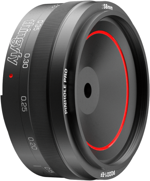 thingyfy Pinhole Pro Multi aperture Lens voor Fuji X - Kenmerken - Tweakers