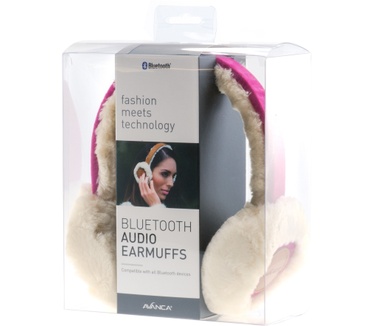 Avanca Earmuffs (Roze, Wit)