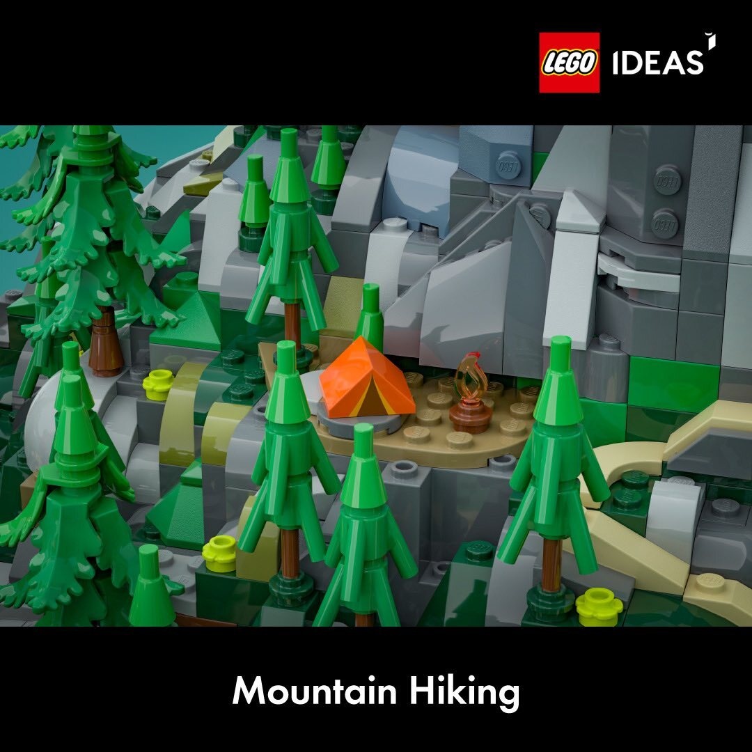Mountain Hiking submitted to LEGO IDEAS