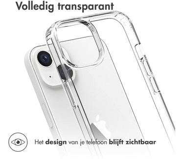Accezz Xtreme Impact Backcover iPhone 13 - Transparant