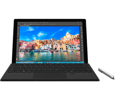 Microsoft Surface Pro 4 (Core m3, 4GB, 128GB) + Type Cover (Qwerty) Zilver