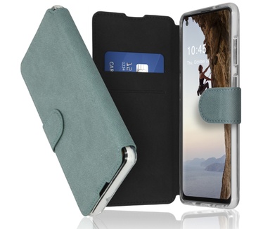 Accezz Xtreme Wallet Bookcase Samsung Galaxy A21s - Lichtblauw
