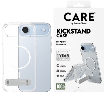PanzerGlass CARE by PanzerGlass® Feature Case Transparent w. Kickstand & MagSafe iPhone Air