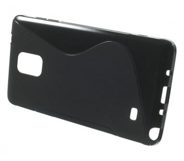 Kees S-line Gel Hoesje Samsung Galaxy Note 4 - Zwart