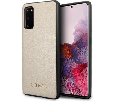 Guess IriDescent Hard Case voor Samsung Galaxy S20 - Goud  Goud
