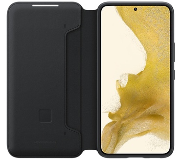 Samsung Galaxy S22 (S901) - LED Wallet Case Zwart