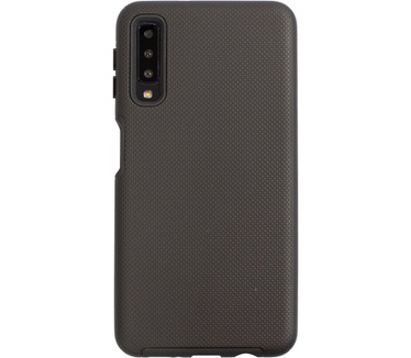 Mobiparts Rugged Tough Grip Case Samsung Galaxy A7 (2018) Black