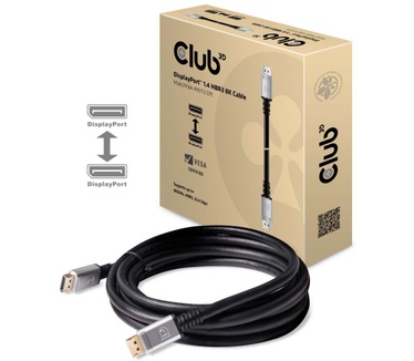 Club 3D DisplayPort 1.4 HBR3 8K Kabel M/M 4meter