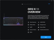 Logitech G512X G Hub-software