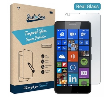 Just in Case Tempered Glass Microsoft Lumia 640 - Arc Edge