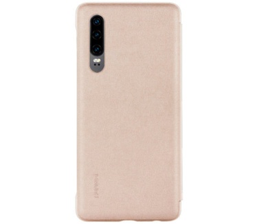 Huawei P30 Smart View Flip Cover  Roze