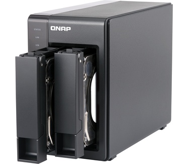 QNAP TS-251+, 8GB ram, zonder harde schijven