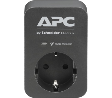 APC PME1WB-GR tussenstekker met overspanningsbeveiliging 3680W 1x stopcontact