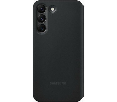 Samsung Galaxy S22+ - Smart Clear-View Cover EF-ZS906CB - Zwart Zwart