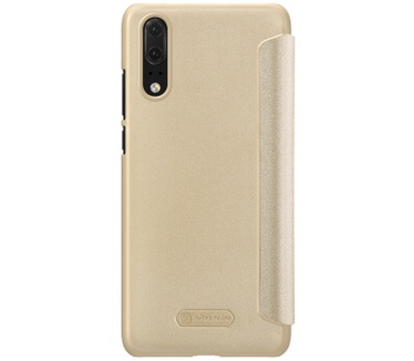 Nillkin New Sparkle View Book Case voor Huawei P20 - Goud  Goud