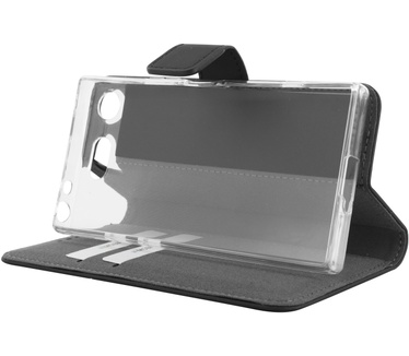 Mobiparts Premium Wallet TPU Case Sony Xperia XZ1 Compact Black