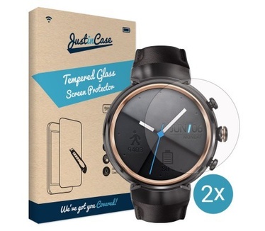 Just in Case Soft TPU Screen Protector Asus ZenWatch 3 - 2 pack