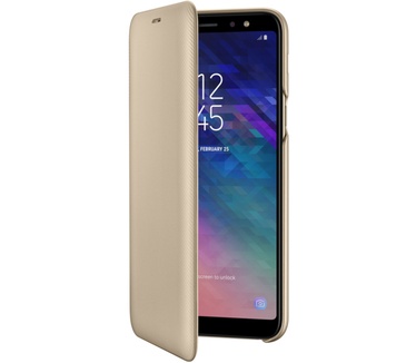 Samsung Galaxy A6+ Wallet Cover (Galaxy A6+) Goud