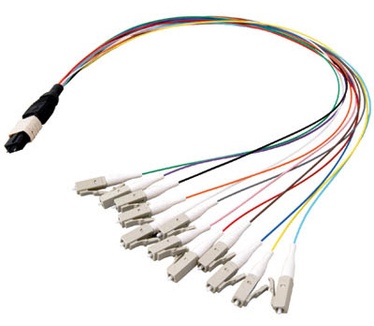 Advanced Cable Technology Infiniband Trunkkabel MPO female - 12 x LC  50/125 OM4