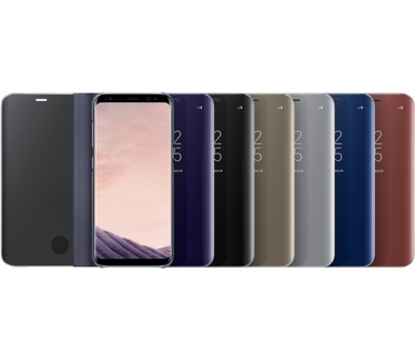 Samsung Galaxy S8 Clear View Cover (Galaxy S8) Zwart