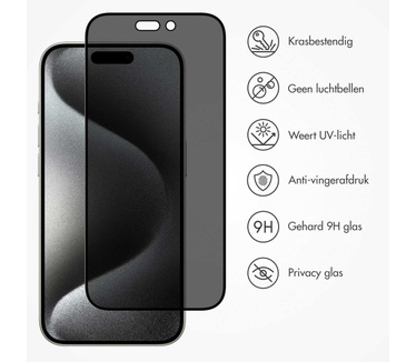 Accezz Gehard glas Privacy Screenprotector