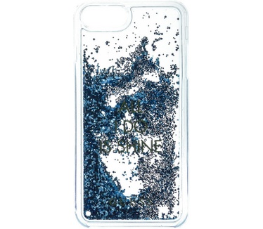 Guess Liquid Glitter Hard Case Shine voor iPhone 7 (4.7") - Blauw